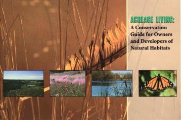 Acreage Living - Native Plant Society of Saskatchewan