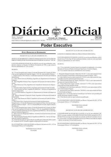 01 Poder Executivo.pdf - Imprensa Oficial - Graciliano Ramos