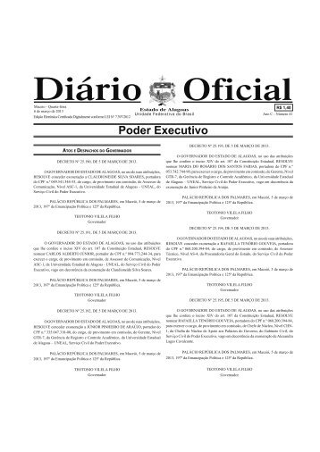 Poder Executivo - Imprensa Oficial - Graciliano Ramos