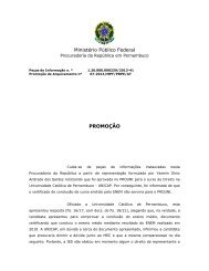 Procedimento Administrativo n - Procuradoria da República em ...