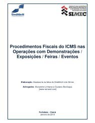 Procedimentos Fiscais do ICMS nas Operações com ... - SIMEC