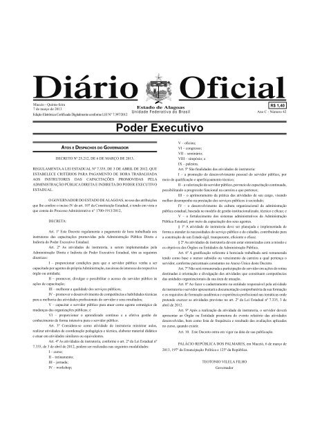 Poder Executivo - Imprensa Oficial - Graciliano Ramos