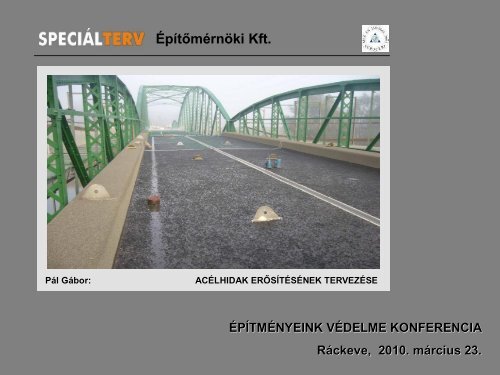 PDF 4,9 MB - Speciálterv Építőmérnöki Kft.