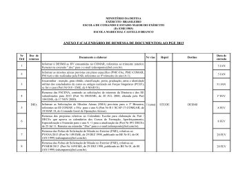 anexo f - Escola de Comando e Estado-Maior do Exército