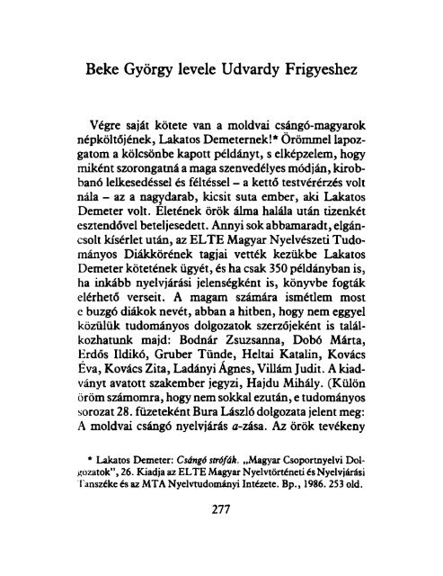 Beke György: Csángó passió. (pdf)