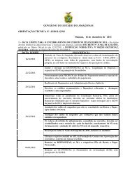 nº 43 orientação técnica - Sefaz-AM