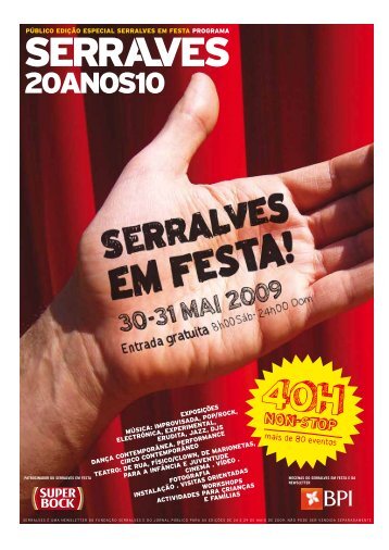 Programação de Serralves em Festa 2009 para Download