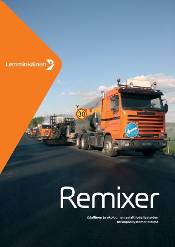 REMIXER-esite - Lemminkäinen Infra Oy