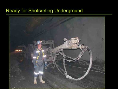 Shotcrete Quality Control and Testing for an Underground ... - saimm