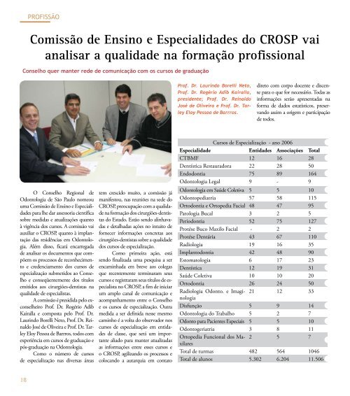 Jornal edição nº 119 - Crosp