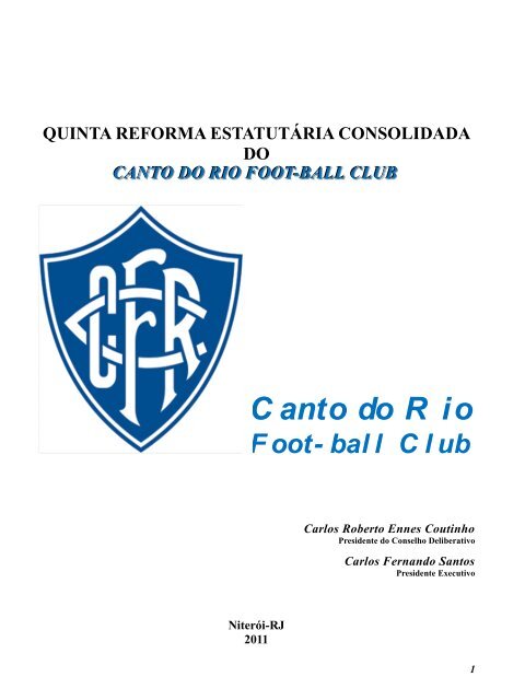 Aluguel de espaço – Canto do Rio Foot-Ball Club