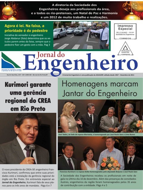 O Jornal do Engenheiro é uma publicação da - associação dos ...