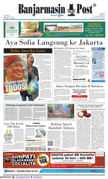 Aya Sofia Langsung ke Jakarta - ScraperOne