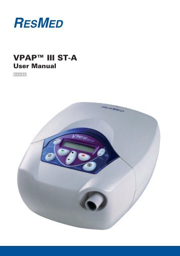 VPAP™ III ST-A - ResMed