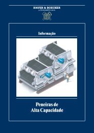 Peneiras de Alta Capacidade - Haver & Boecker