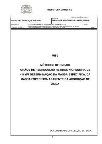Graos de Pedregulho Retidos na Peneira de 4,8mm