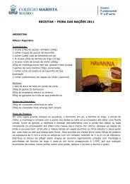 RECEITAS - Feira das Nações 2011