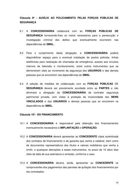 minuta de contrato n.º [**]/2012 contrato de concessão ... - Sedur