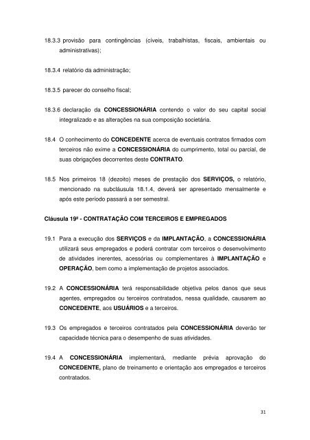 minuta de contrato n.º [**]/2012 contrato de concessão ... - Sedur