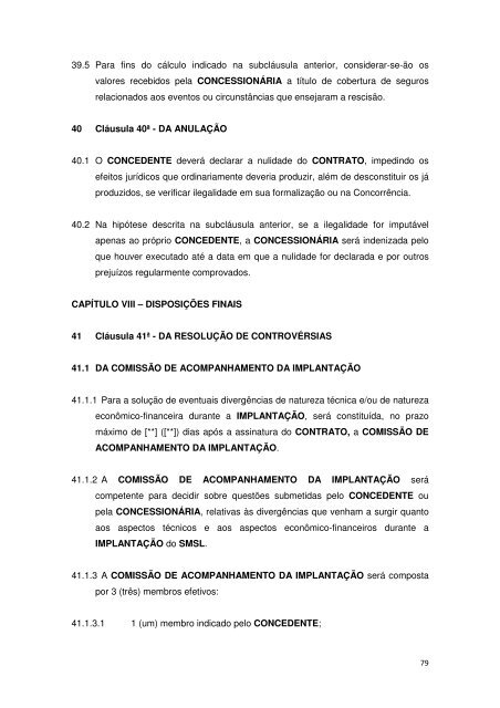 minuta de contrato n.º [**]/2012 contrato de concessão ... - Sedur