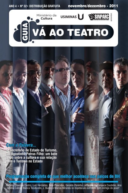 guia vá ao teatro - novembro 2011 - Sinparc