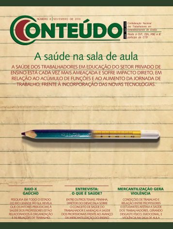 A saúde na sala de aula - Contee