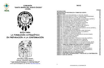 formacion catequesis para el sacramento de la comfirmacion - icergua