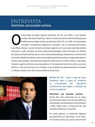 Professor Jair Eduardo Santana - Revista do TCE
