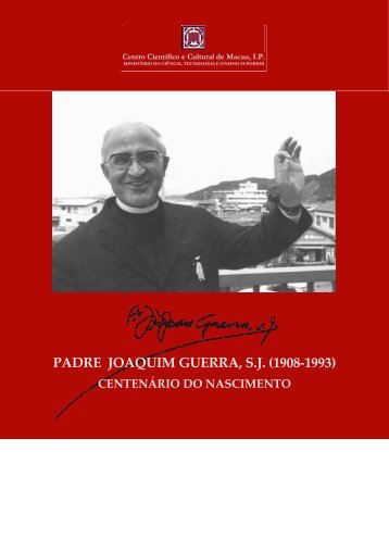 padre joaquim guerra, sj (1908-1993) - Centro Científico e Cultural ...