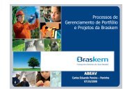gerenciamento de portifólio e de projetos da braskem - assender