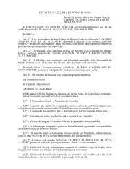 DECRETO Nº 5.272, DE 6 DE JUNHO DE 1980. Institui na Polícia ...