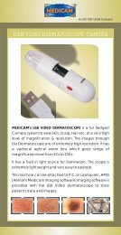 USB video dermatoscope - medicam