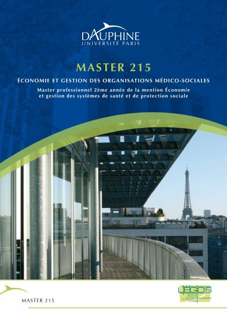 Master 215 - Université Paris-Dauphine