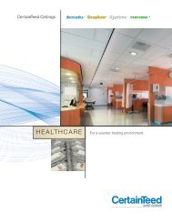 Healthcare Brochure - CertainTeed