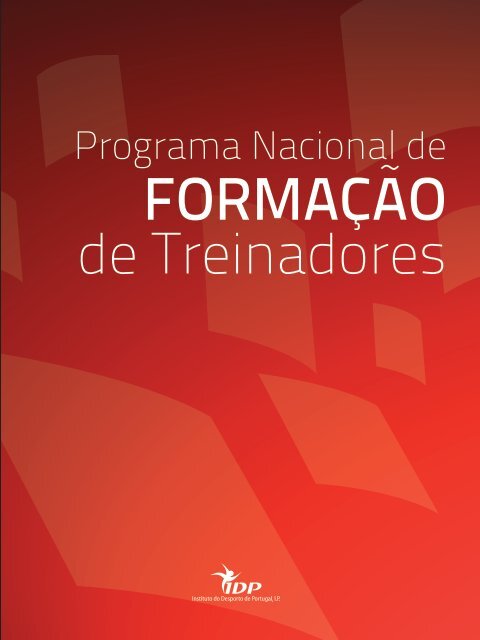 FORMAÇÃO - Instituto do Desporto de Portugal