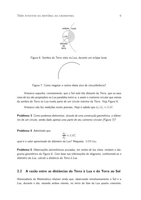 1 Erat¶ostenes de Cirene, com os p¶es na Terra, medindo ... - UFSCar