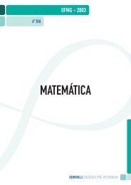 MATEMÁTICA - Colégio e Pré-Vestibular Bernoulli