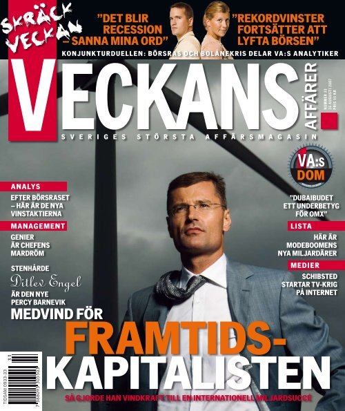 bÖRSRAS OCH bOLÅNEKRIS DELAR VA:S ... - Veckans Affärer
