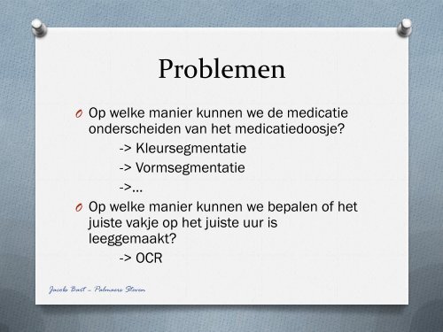 Medicatietrouwheid - KHLim / Xios - Platform zorglandschap Limburg