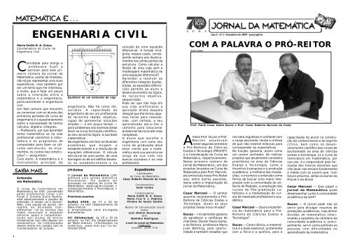 Jornal da Matemática.pmd - Universidade Gama Filho