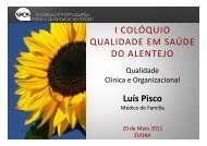 Dr. Luis Pisco - ARS Alentejo