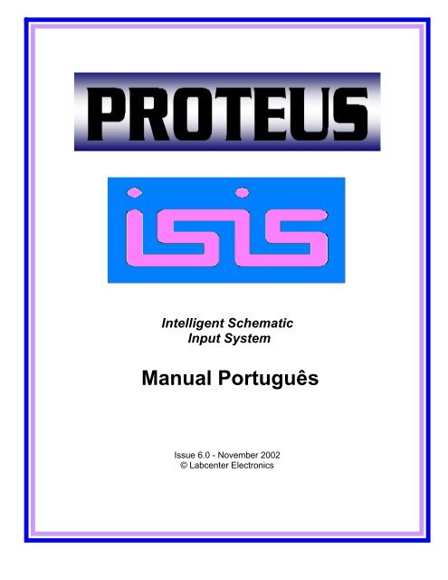 Manual Proteus labcenter - Clube da Eletrônica