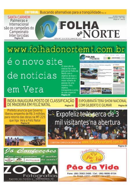 47ª Edição - Folha do Norte