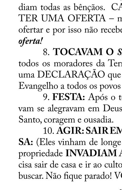 A Festa do Julibeu – É tempo de Resgate - Pr Joel Engel