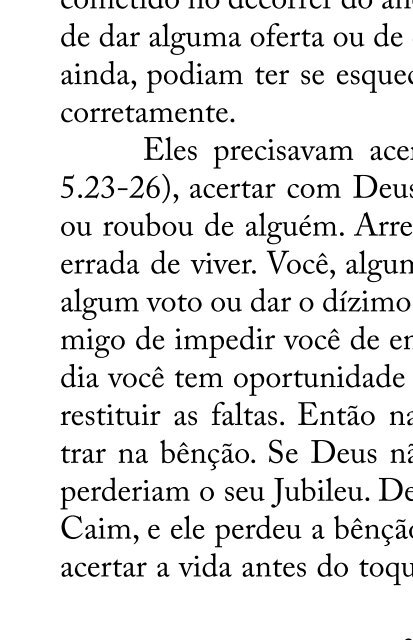 A Festa do Julibeu – É tempo de Resgate - Pr Joel Engel