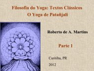 Filosofia do Yoga: Textos Clássicos O Yoga de ... - Shri Yoga Devi