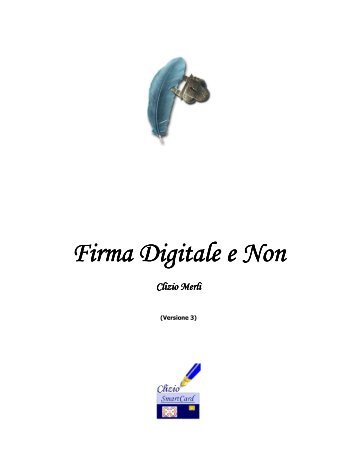 Firma digitale e non - Clizio.com