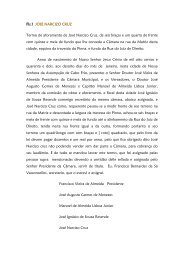 Fls.1 JOSE NARCIZO CRUZ Termo de aforamento de ... - Paleografia