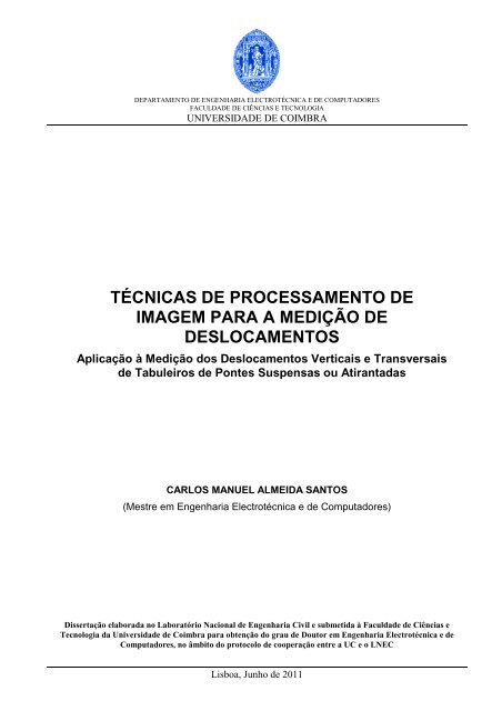 Tese - Técnicas de Procesaamento de Imagem para a Medição de ...