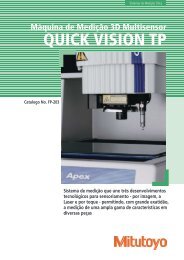 Sistema de Medição Ótica Quick Vision - Mitutoyo